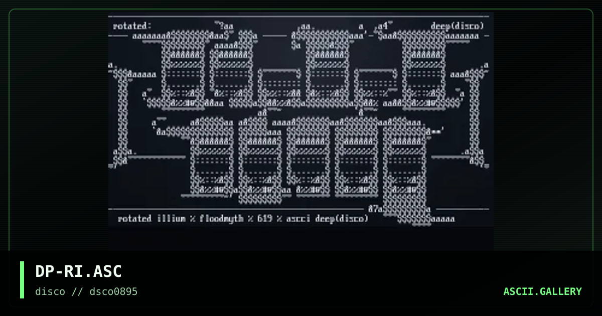 Rotated Illium, by deep, 1995
