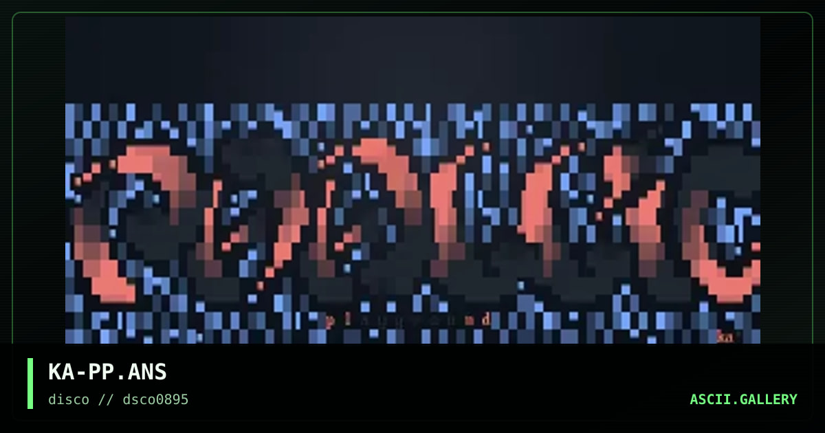 KA-PP.ANS, by kadaver, 1995