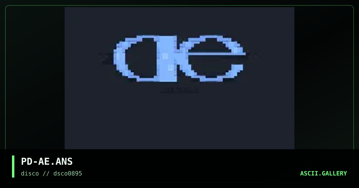 ae!, by proddy, 1995