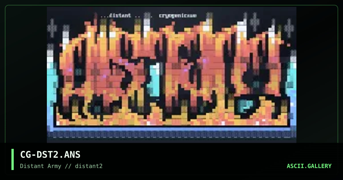 distant, by cryogenic, 1998