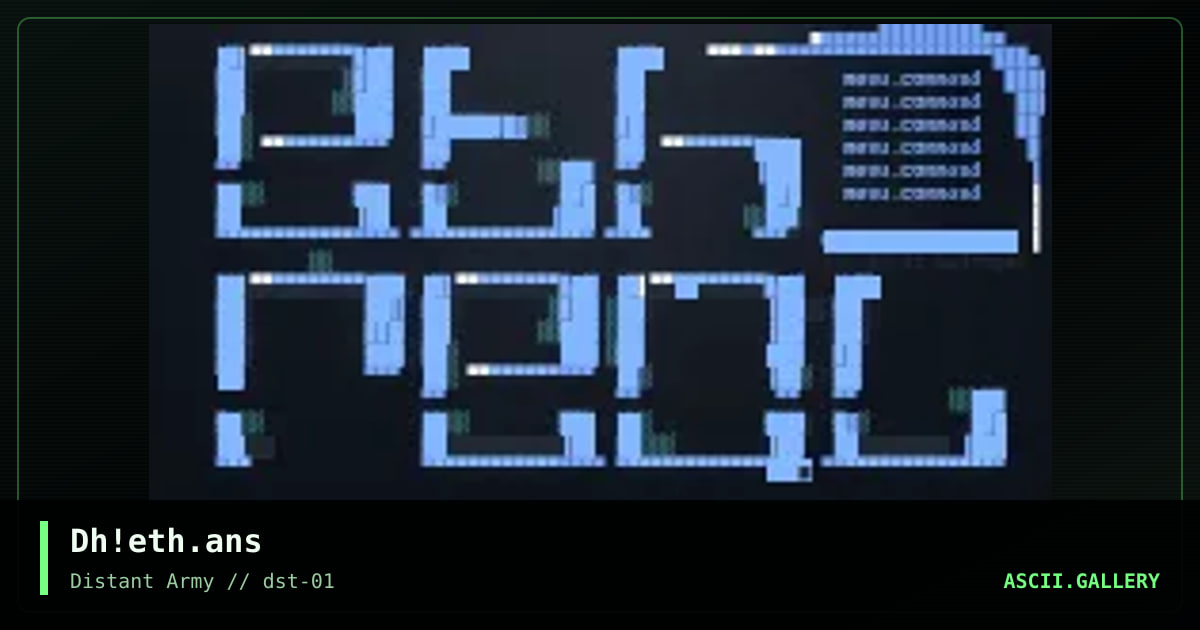 Dh!eth.ans, by dr hydrogen, 1998