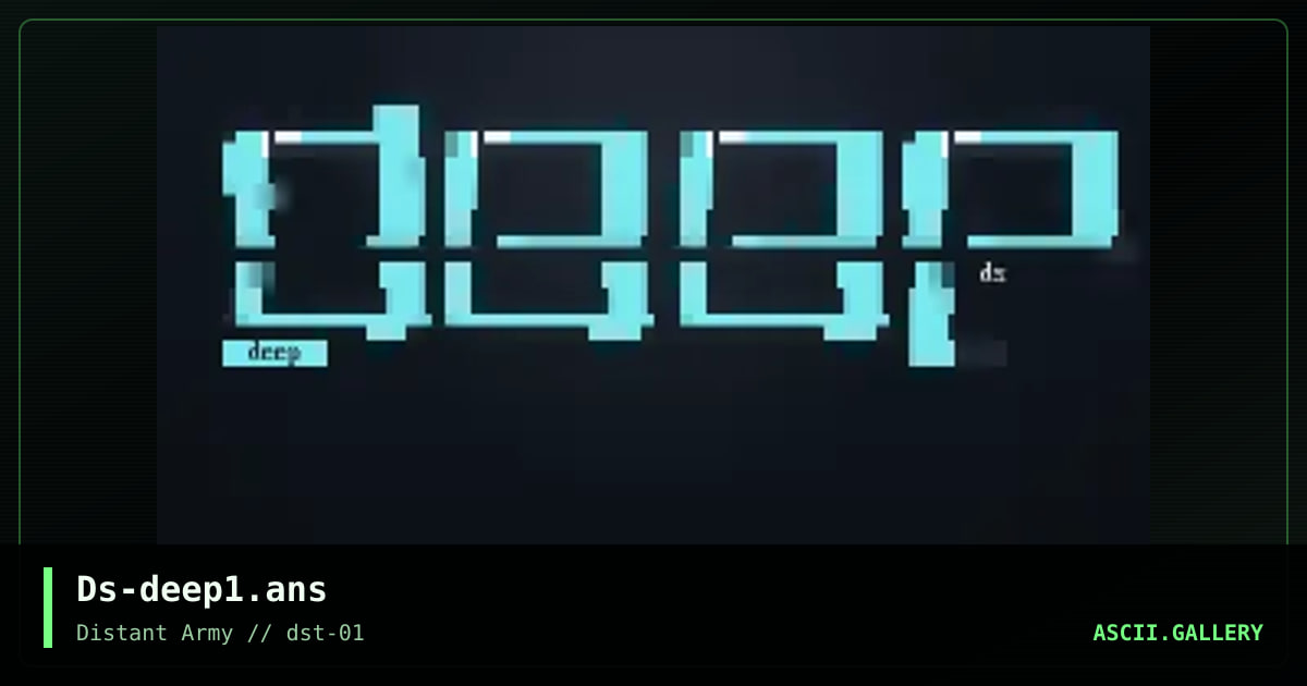 Ds-deep1.ans, by deceased squirrel, 1998