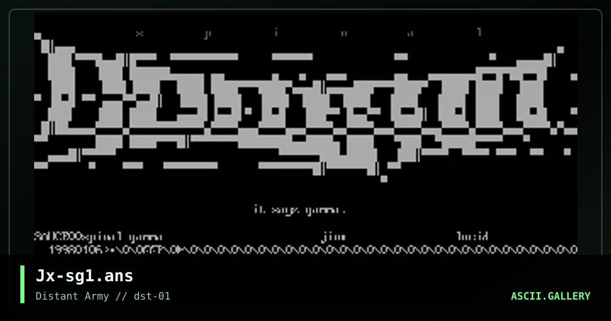Jx-sg1.ans, by jinx, 1998