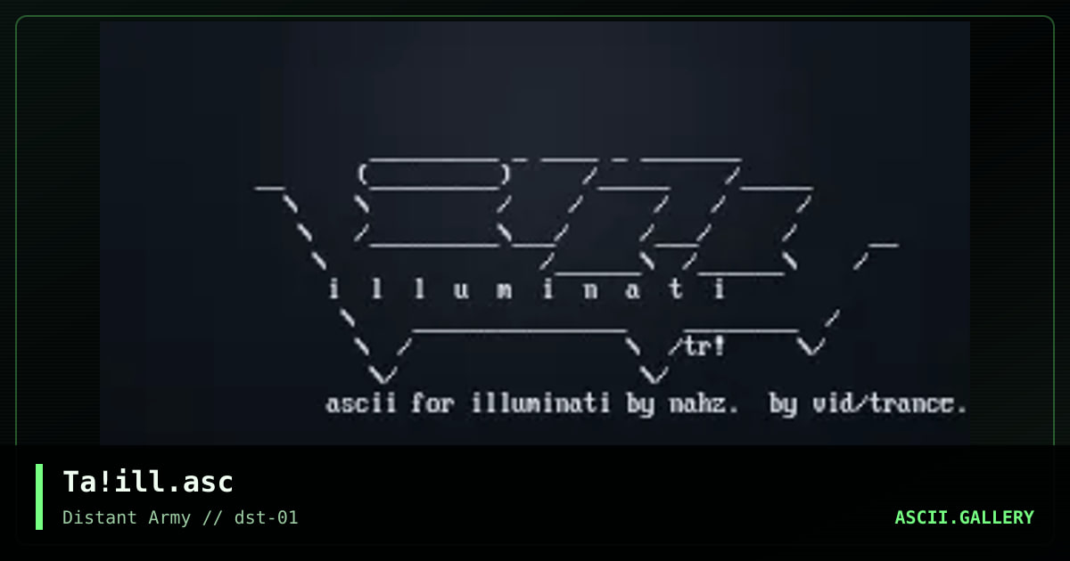 Ta!ill.asc, by trance, 1998