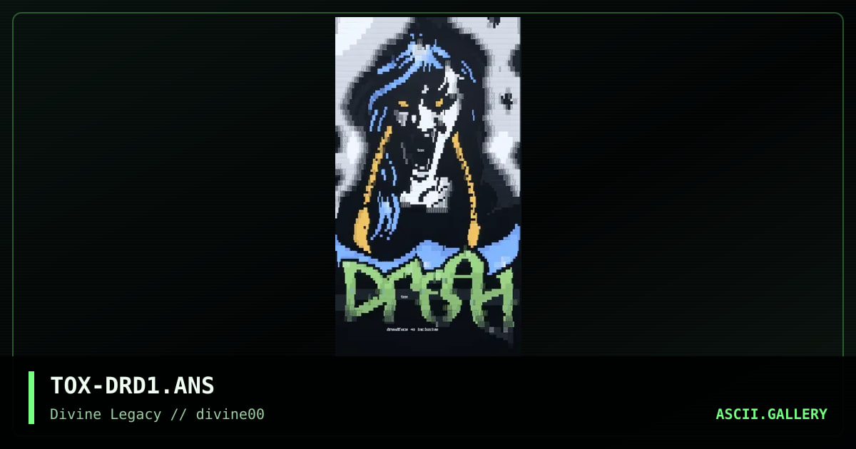 dreadface, by toxix, 1998