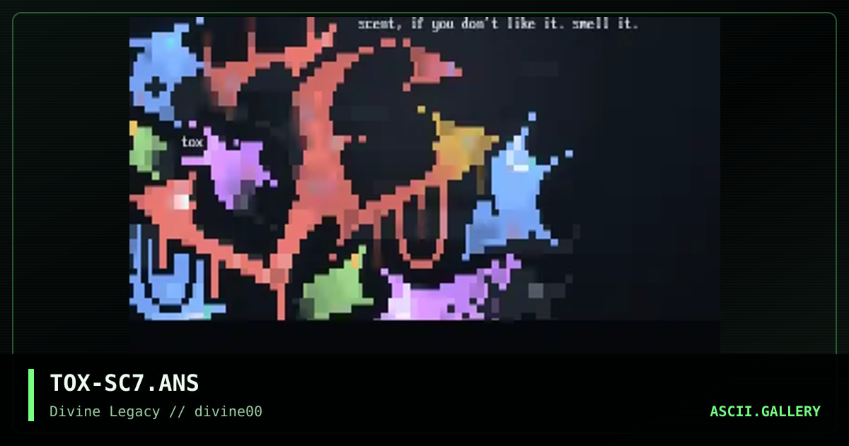 scent!, by toxix, 1998