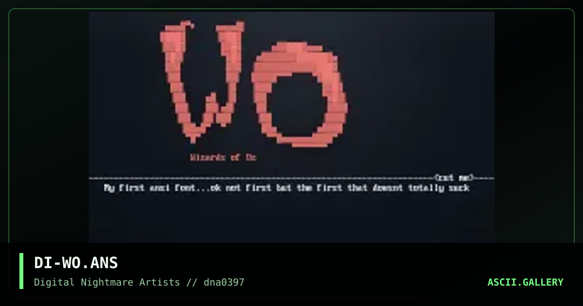 DI-WO.ANS, by dryice, 1997
