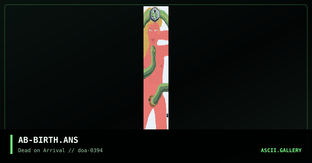 AB-BIRTH.ANS, by anubis-doa, 1994