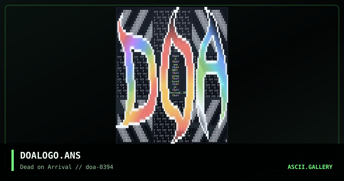 DOALOGO.ANS, by torch, 1994