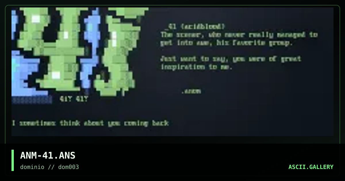 dedicated to _41, by anomite, 1998