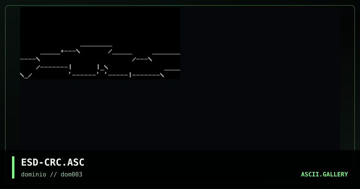 ESD-CRC.ASC, by eside, 1998