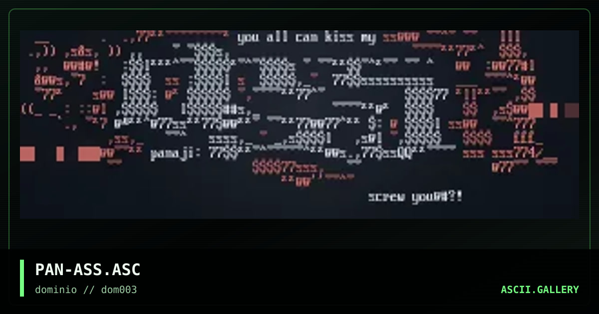 PAN-ASS.ASC, by panaji, 1998