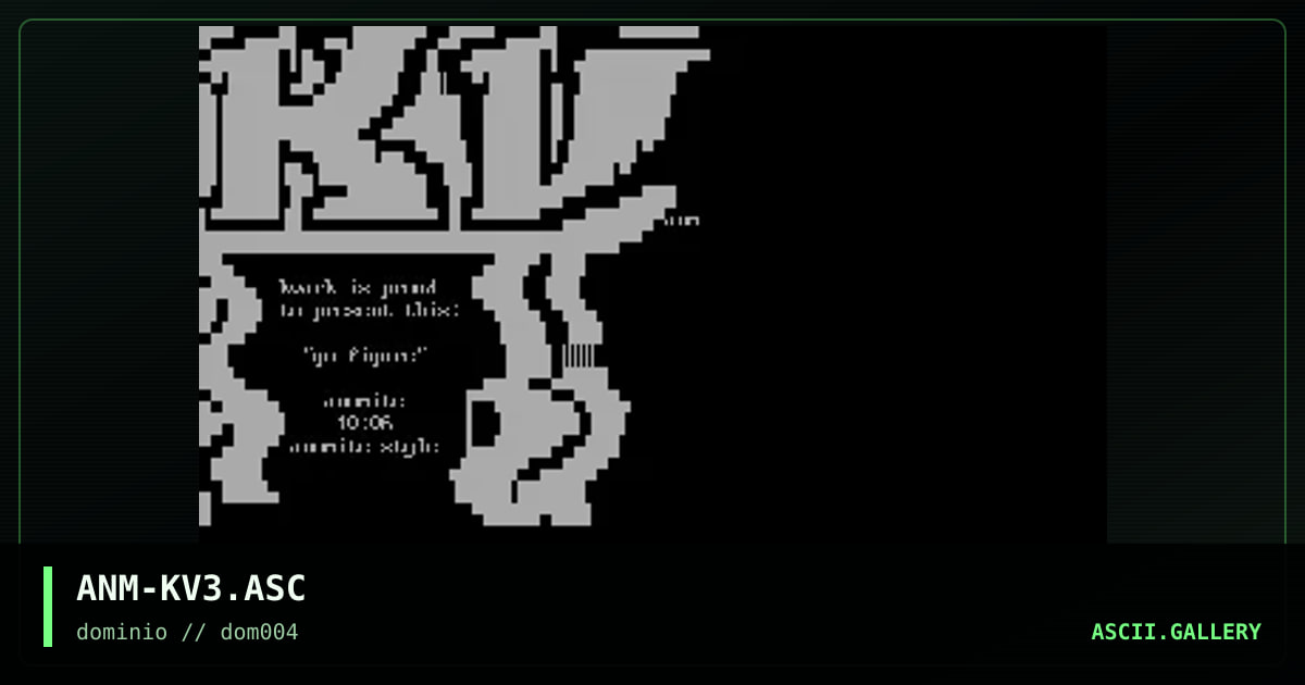ANM-KV3.ASC, by anomite, 1998