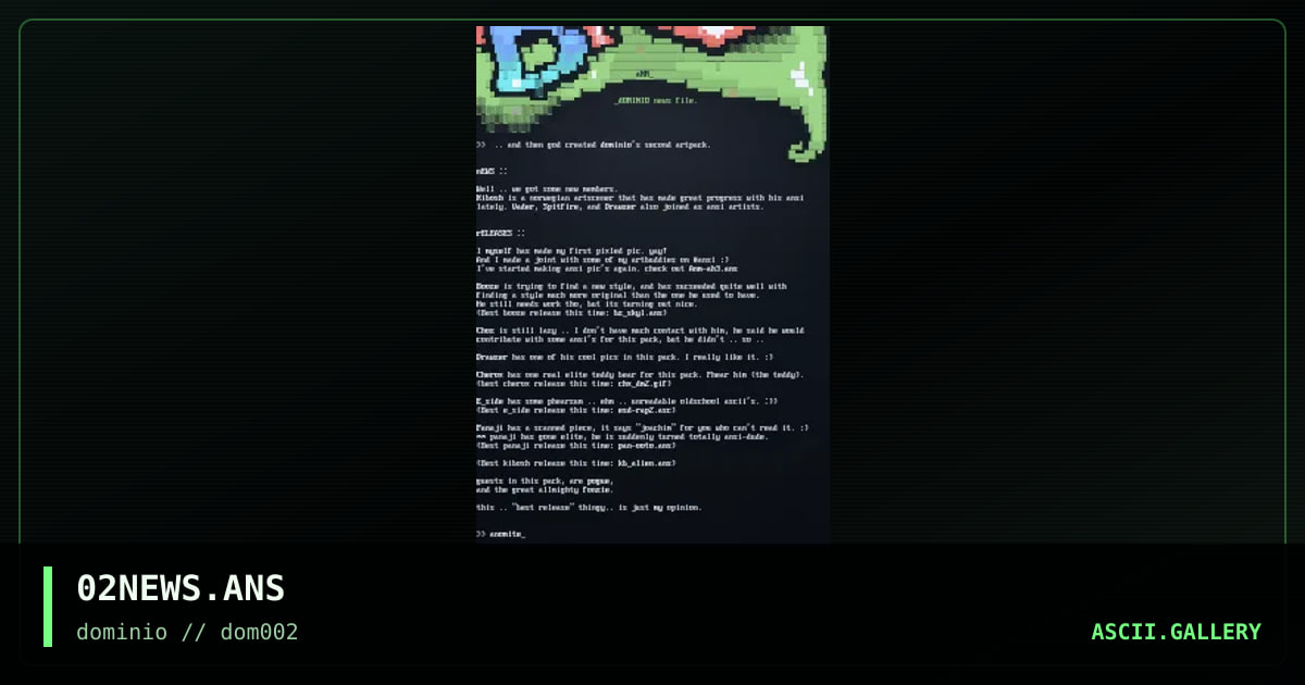 02NEWS, by anomite, 1998