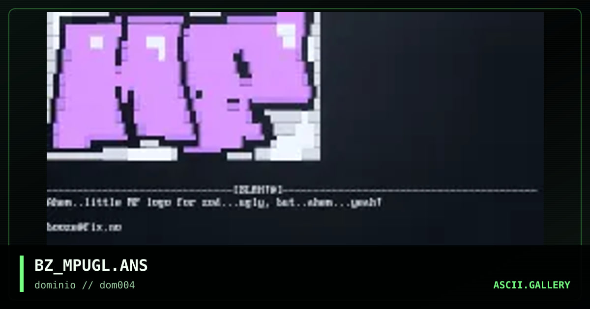 LILLTE mp-logo[z0r] ;), by booze, 1998