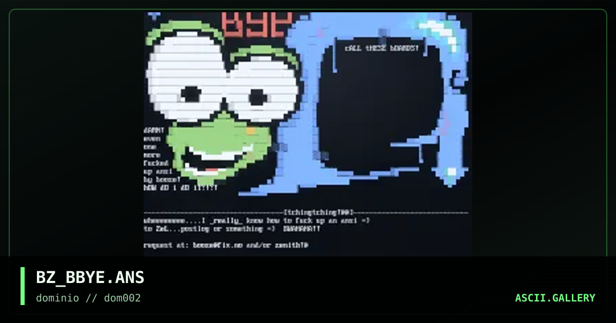 postlog pher ZeL!, by booze, 1998