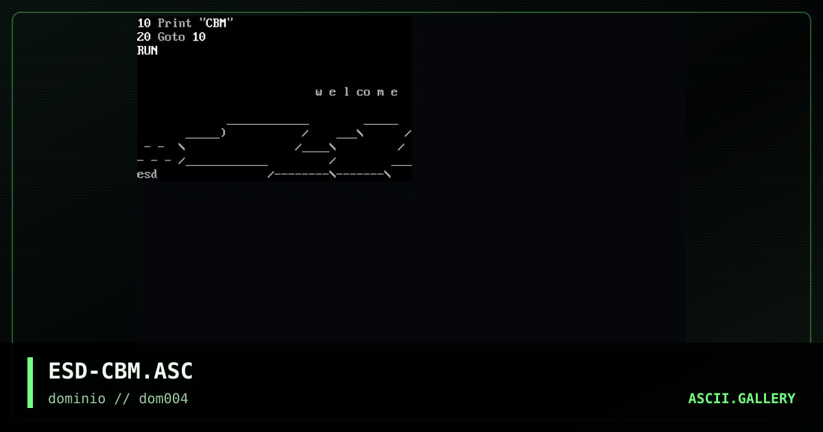ESD-CBM.ASC, by eside, 1998