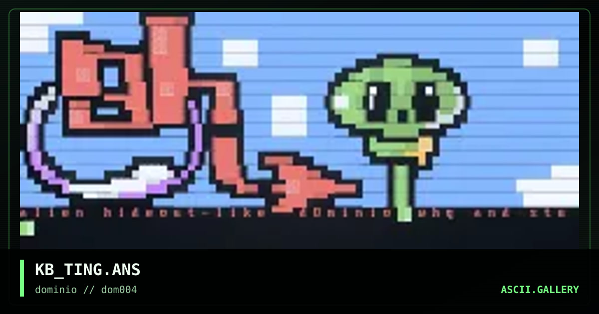 alien hideout, by kibosh, 1998