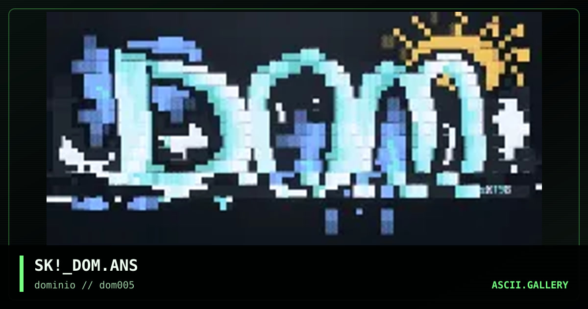 dOMINIO, by simonking, 1998