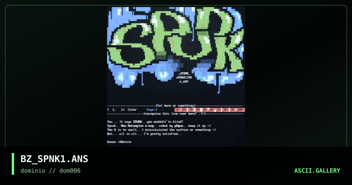 sPUNK! e-mag, by booze, 1998
