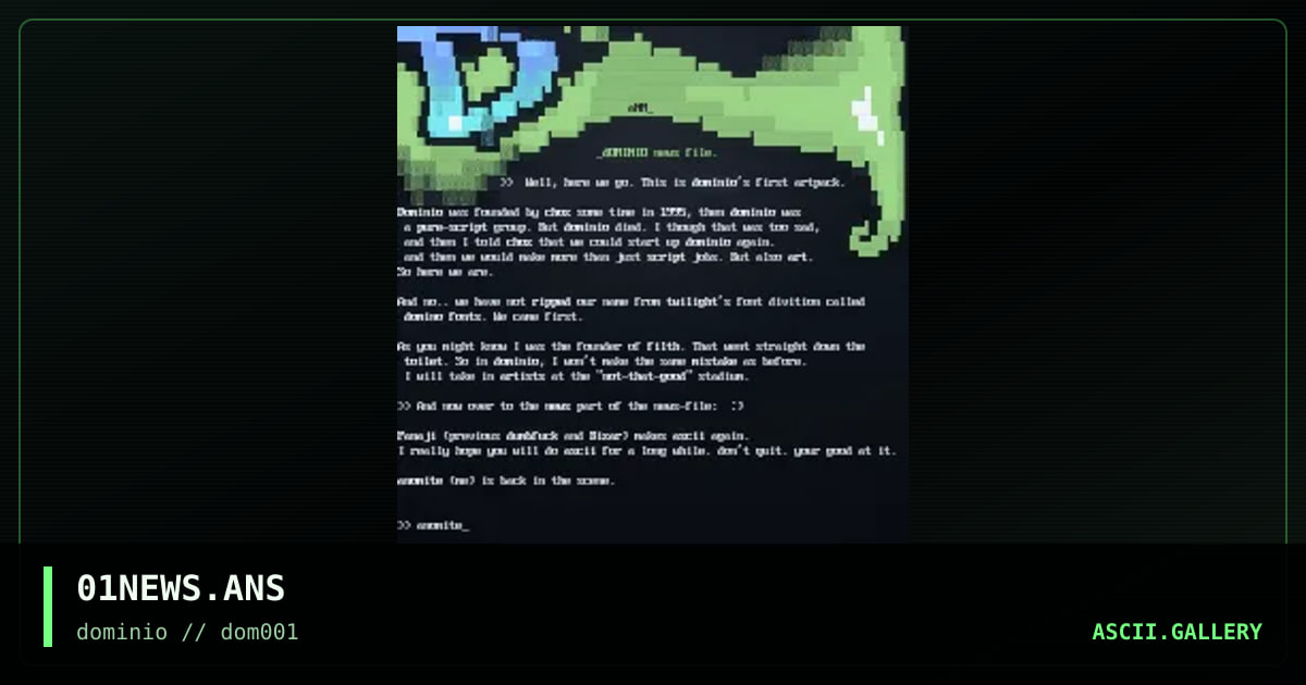 01NEWS, by anomite, 1998