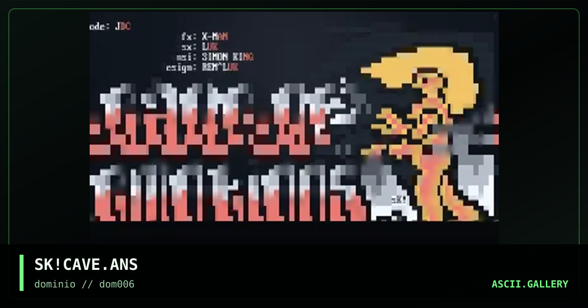 cAVE oF EMOTIONS (msx disk), by simonking, 1998