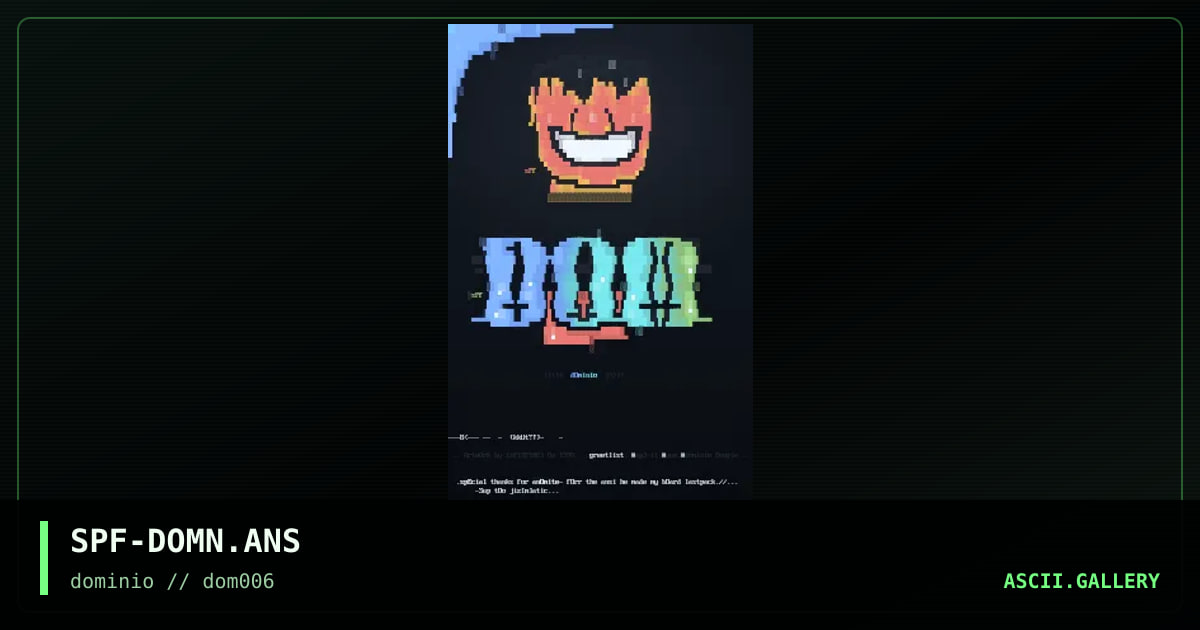 dominio '98, by spitfire, 1998