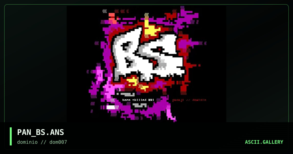 bS!, by panaji, 1998