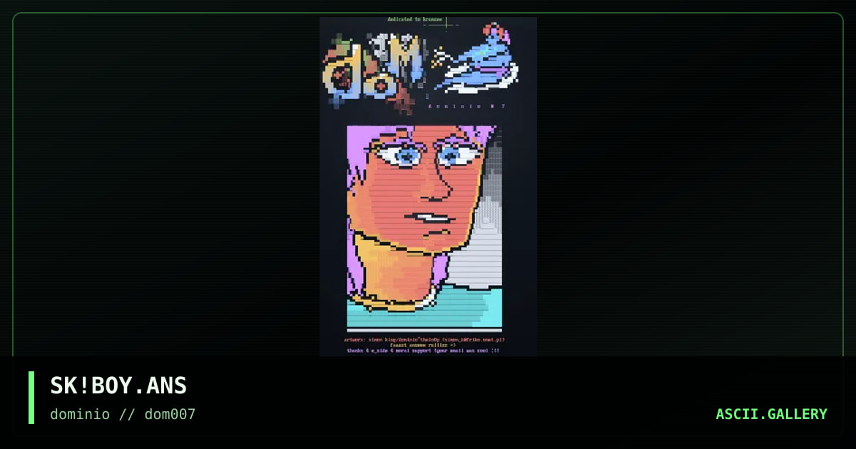 uNFINISHED bOY ;), by simonking, 1998