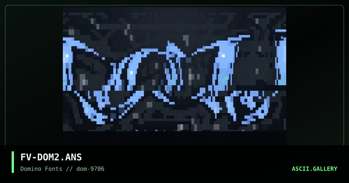 Domino 2, by fever, 1997