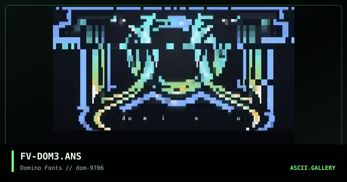 Domino 3, by fever, 1997