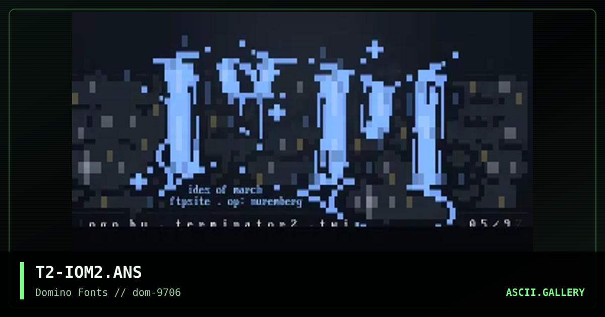 Ides of March, by terminator2, 1997