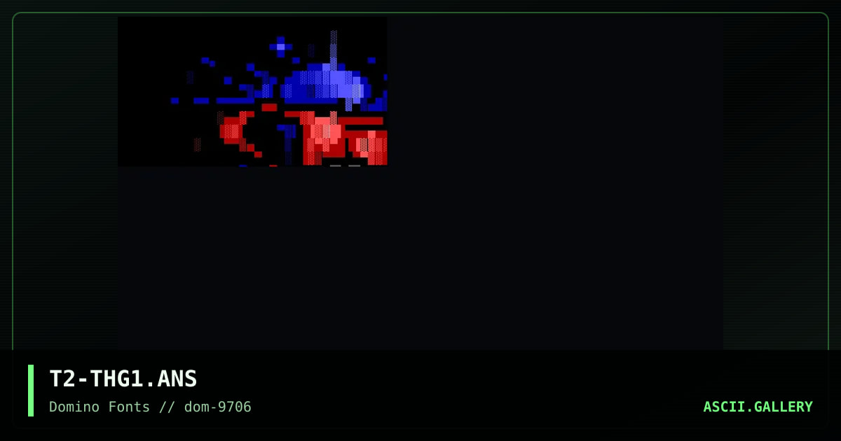 Thg, by terminator2, 1997
