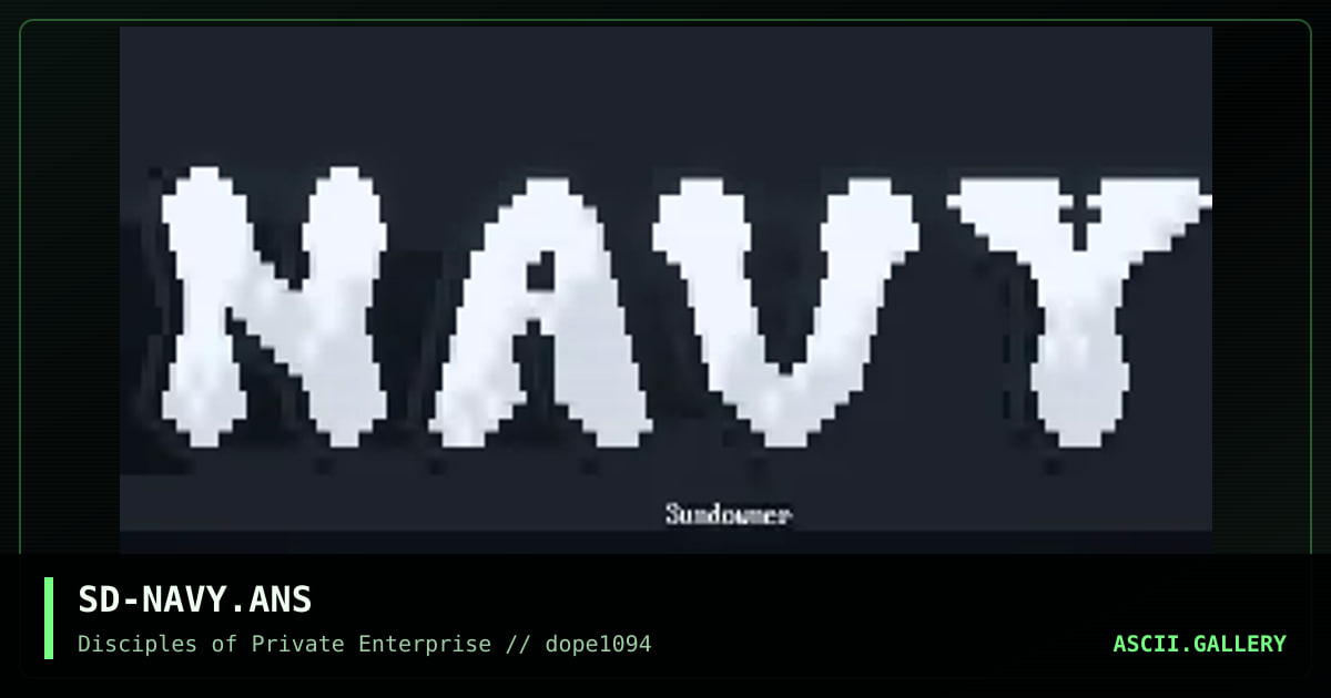 SD-NAVY.ANS, by sundowner, 1994
