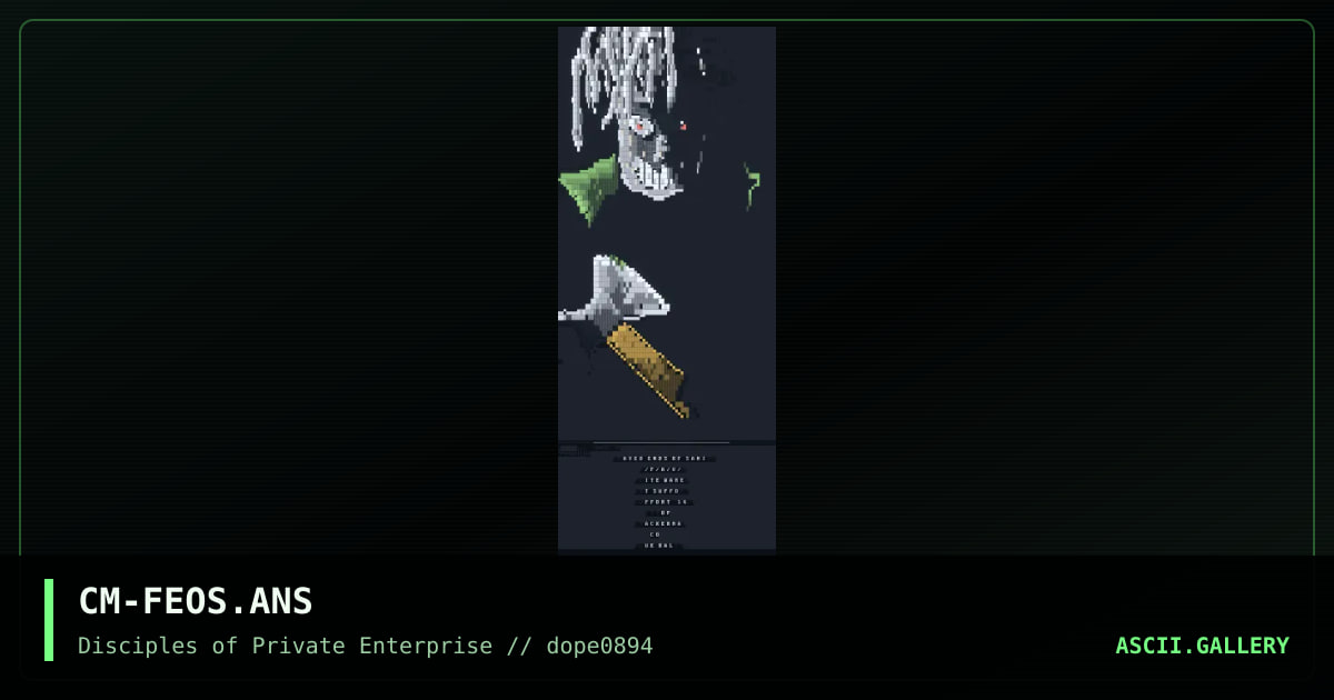 CM-FEOS.ANS, by crackerman, 1994