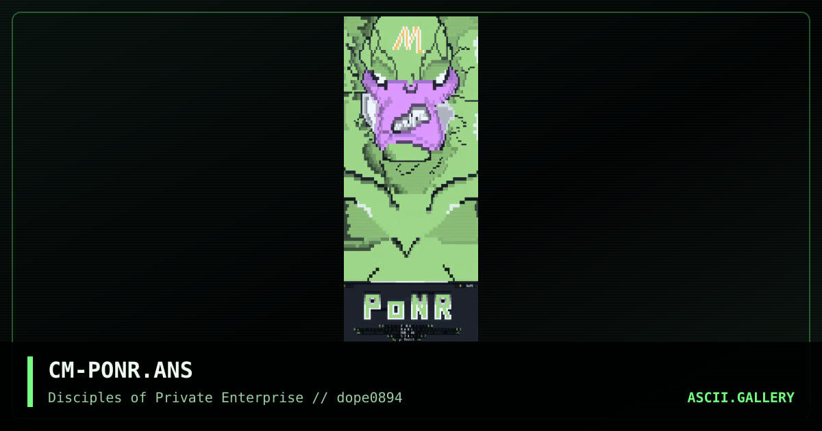 CM-PONR.ANS, by crackerman, 1994