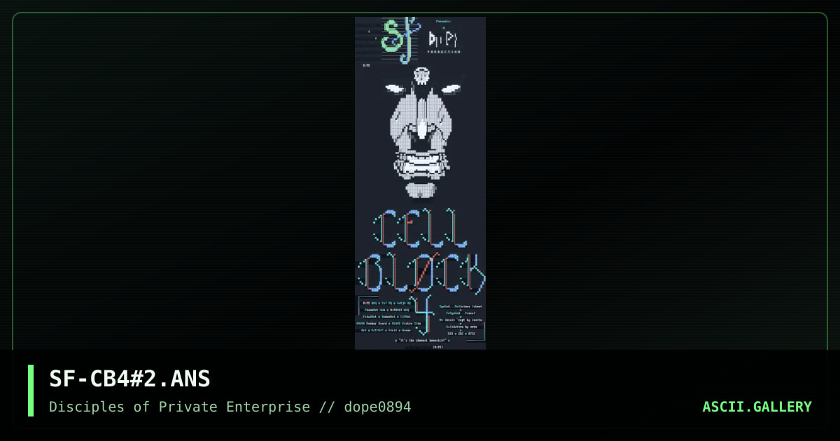 SF-CB4#2.ANS, by superfly, 1994