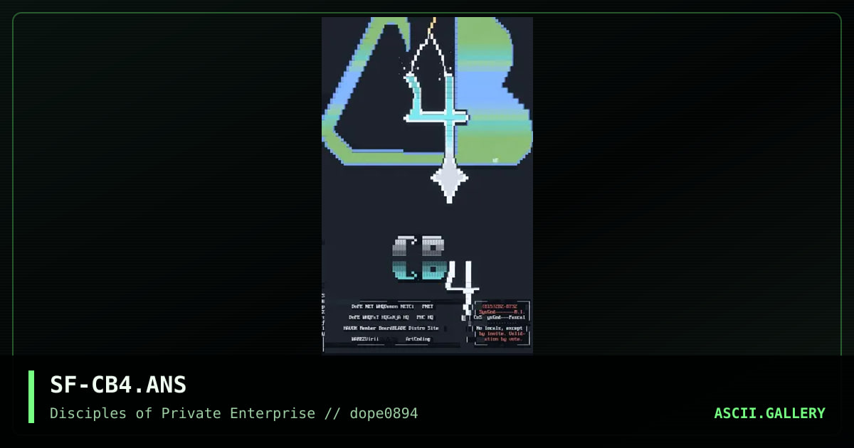 SF-CB4.ANS, by superfly, 1994