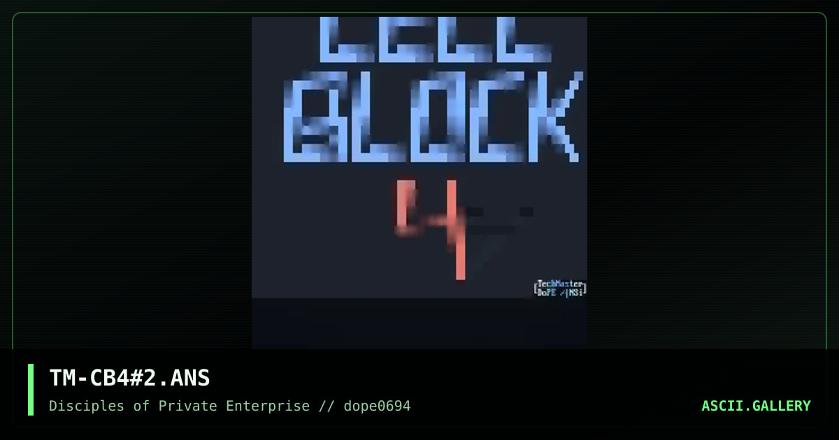 TM-CB4#2.ANS, by techmaster, 1994