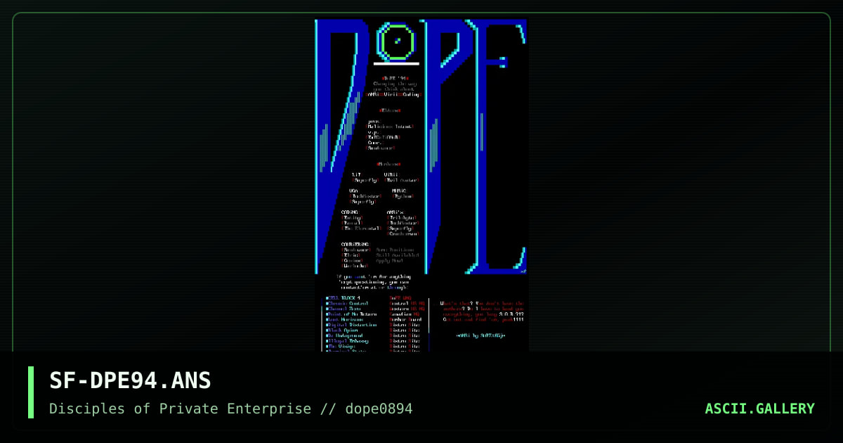 SF-DPE94.ANS, by superfly, 1994