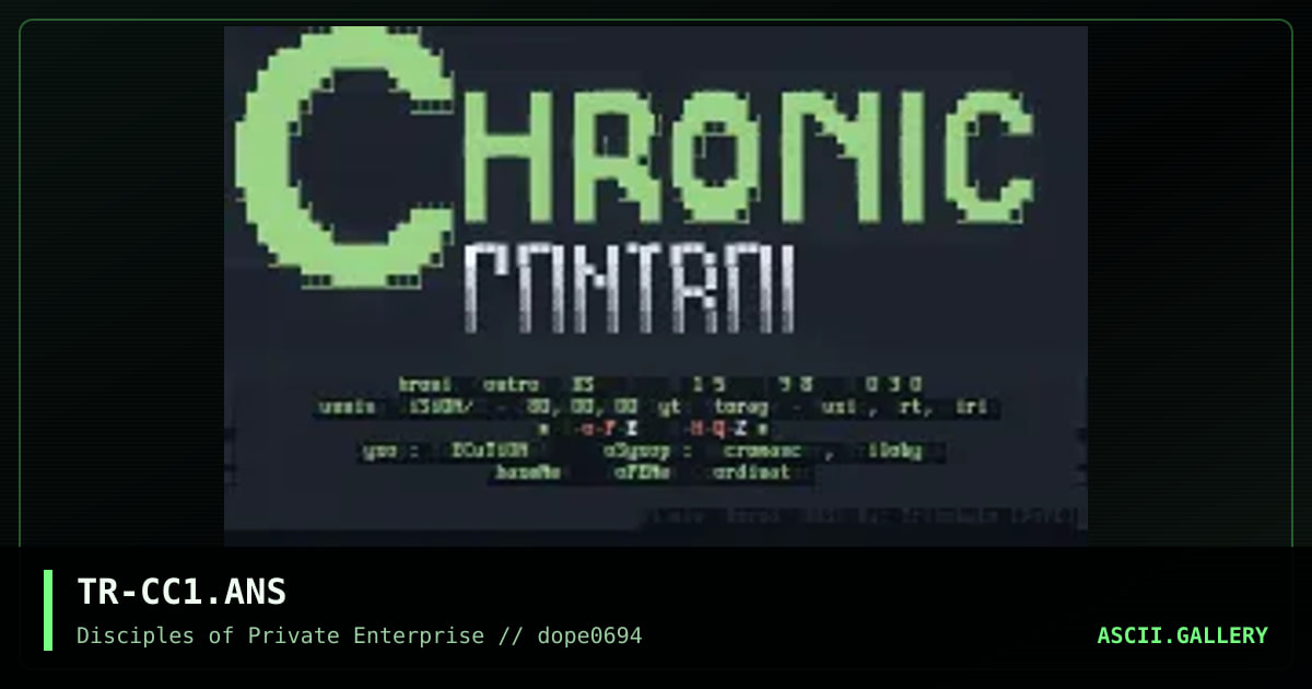 TR-CC1.ANS, by trilobyte, 1994