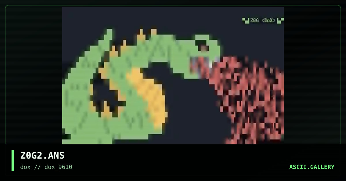 Z0G2.ANS, by zoglomorph, 1996