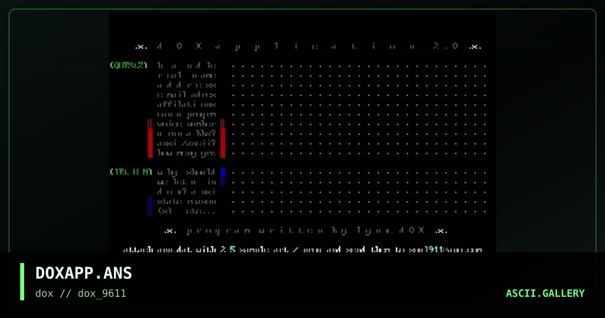 DOXAPP.ANS, by untagged, 1996