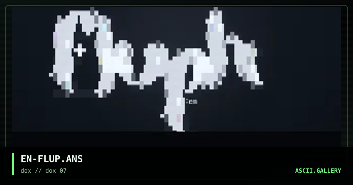 fluph logo, by entrophy, 1997