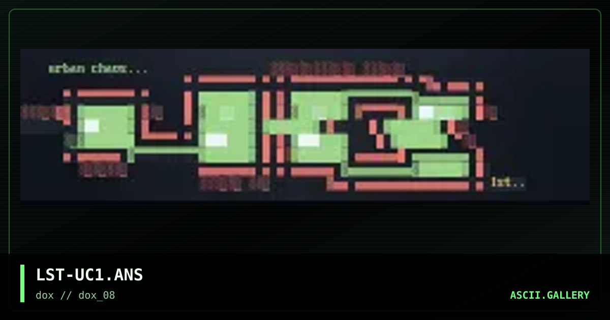 urban chaos (uc logo), by soul trader, 1997