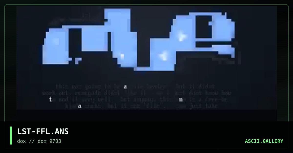 free - file head!, by soul trader, 1997
