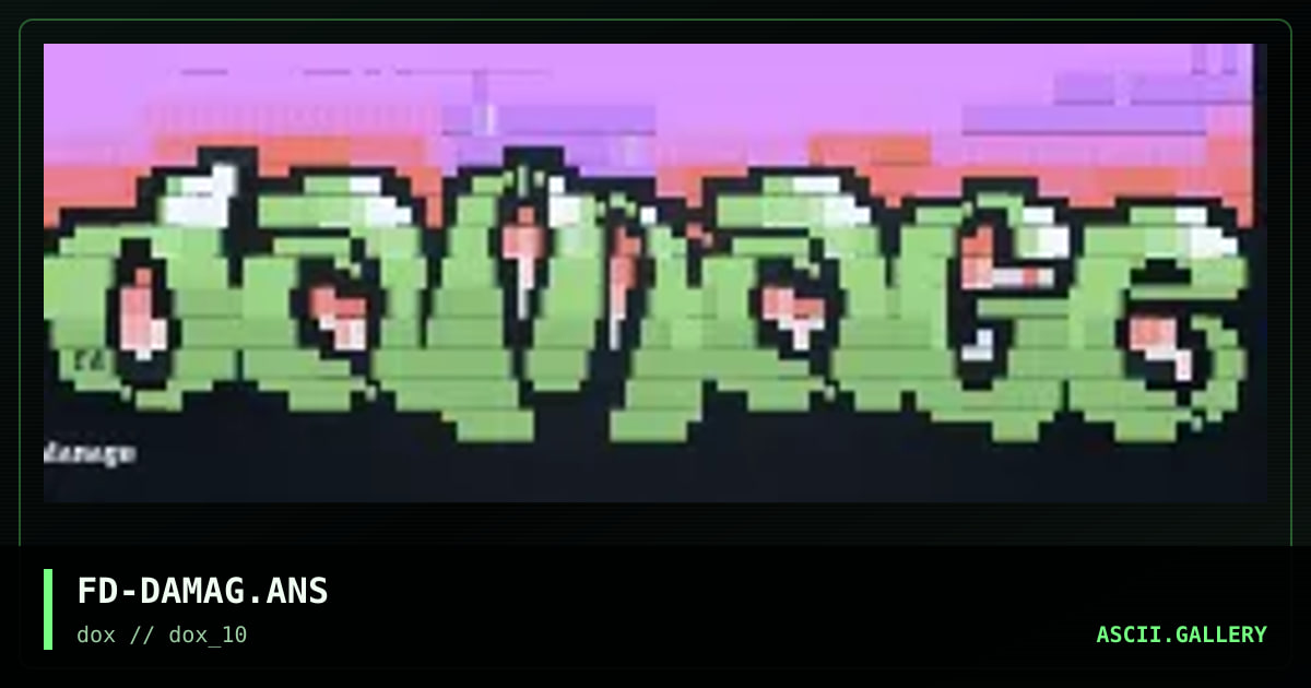 damage logo, by flood, 1997
