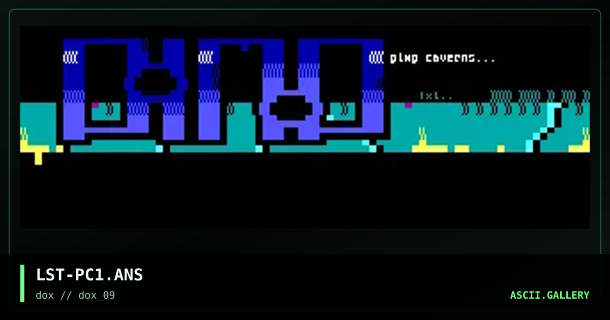 pimp cavernz header! ok., by soul trader, 1997