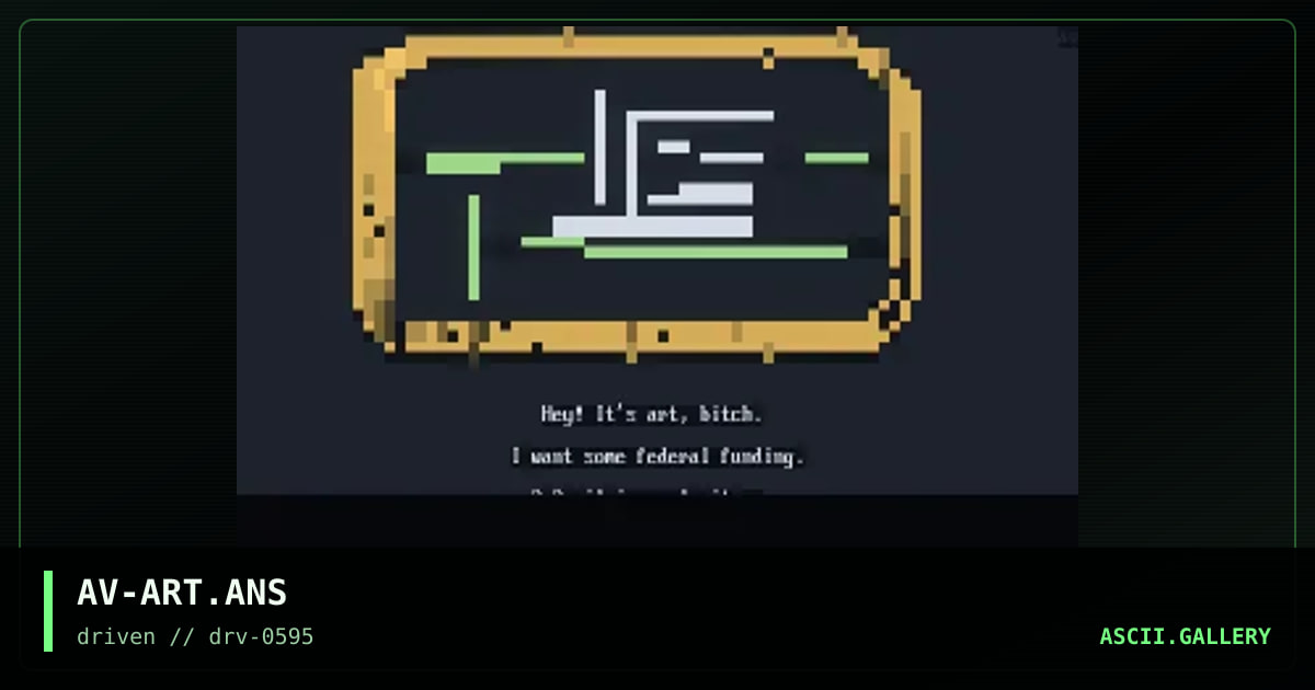 Crap.. hehe, by aventari, 1995