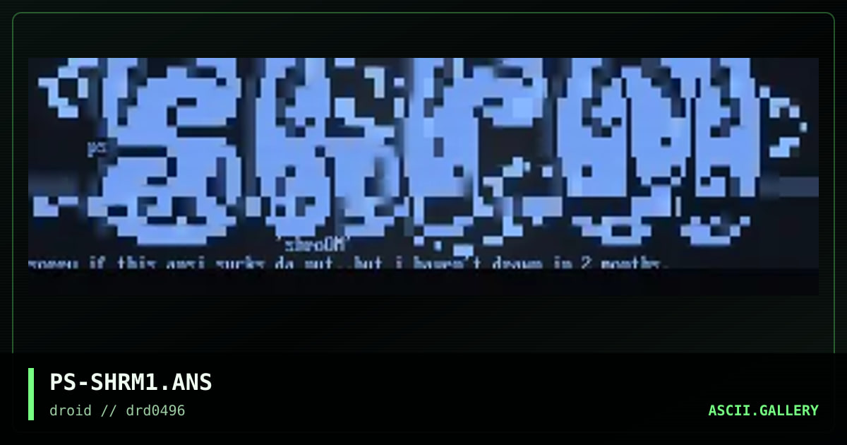 shroom, by pheonstar, 1996